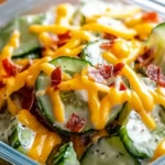 A Snack That Hits the Spot with cucumber and cheese ingredients