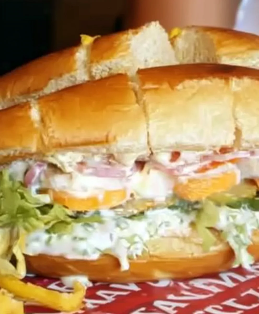 Hawaiian Roll Beach Sandwiches with fresh ingredients