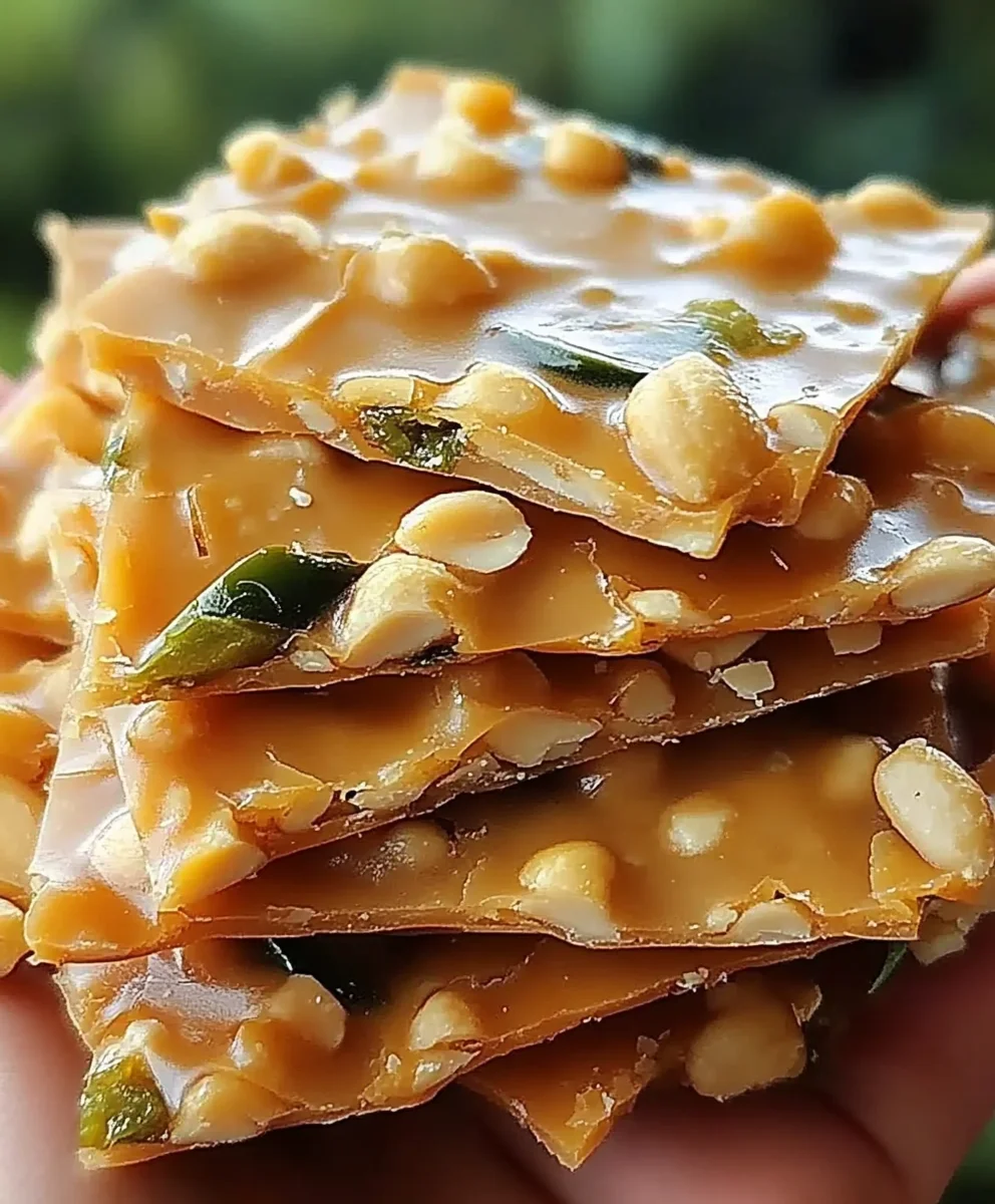 Ingredients for Jalapeño Peanut Brittle Recipe