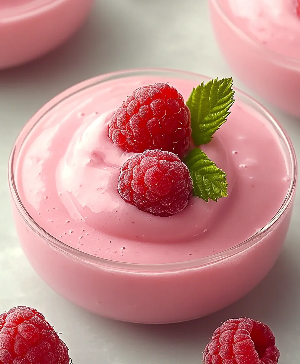 Light Greek Yogurt Jello Fluff in a bowl served as a low-calorie dessert