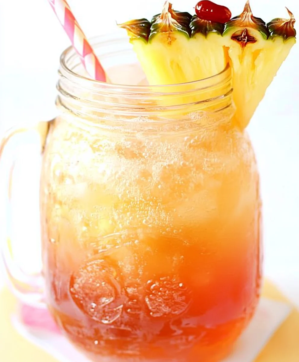 Refreshing Sparkling Pineapple Mocktail Recipe with Sprite