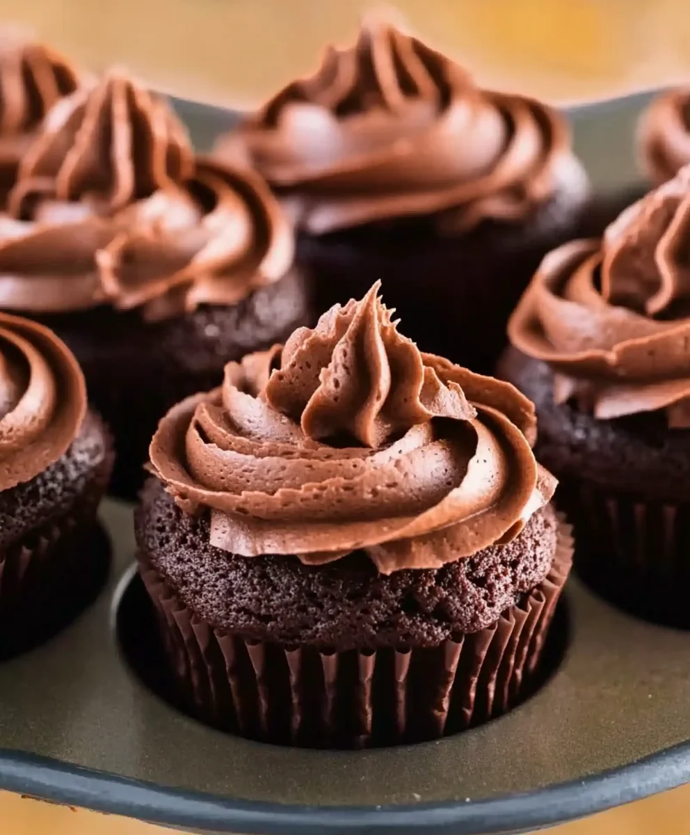 Homemade Fudgy Brownie Cupcakes Recipe