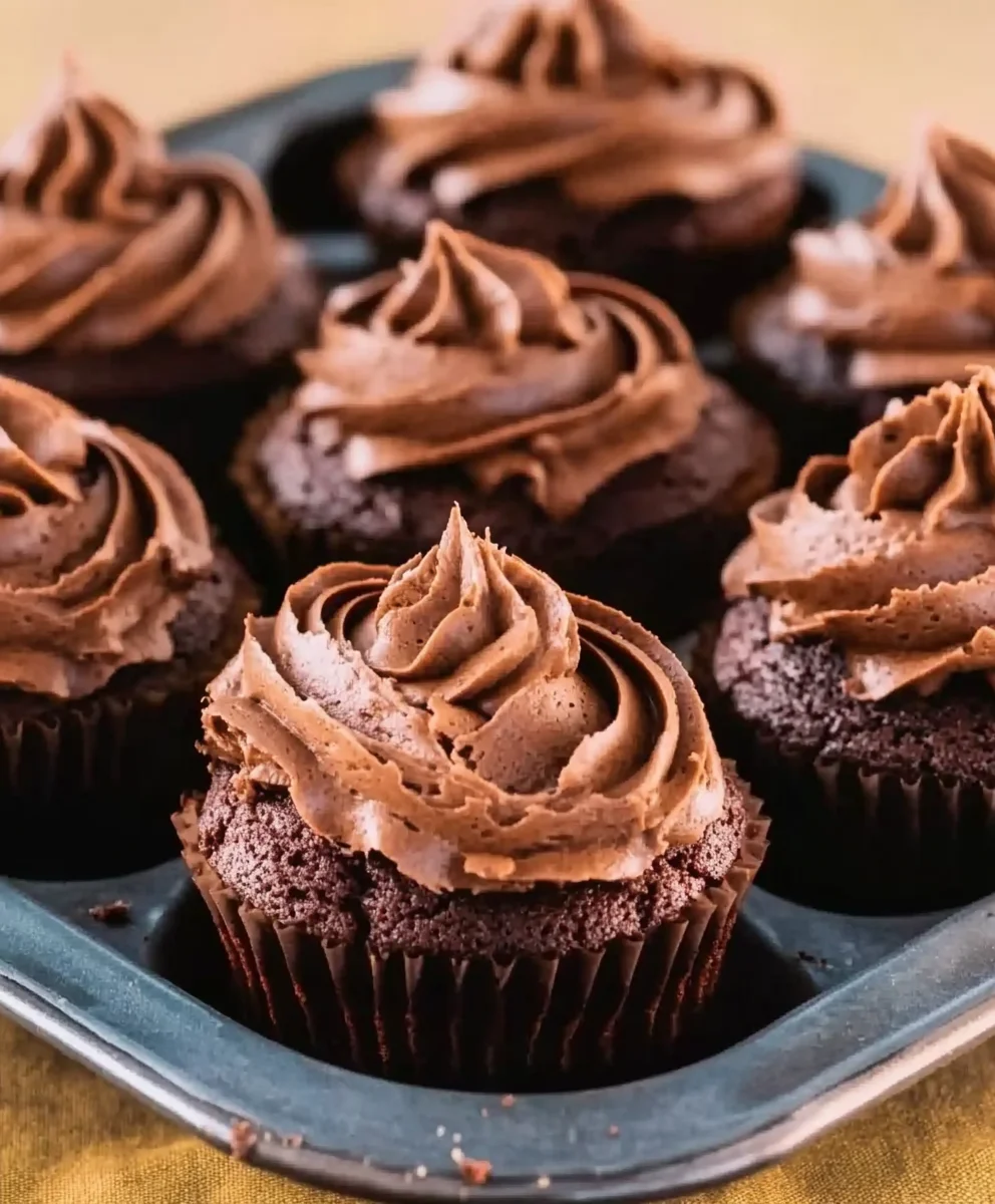 Irresistible Chocolate Brownie Cupcakes from Scratch