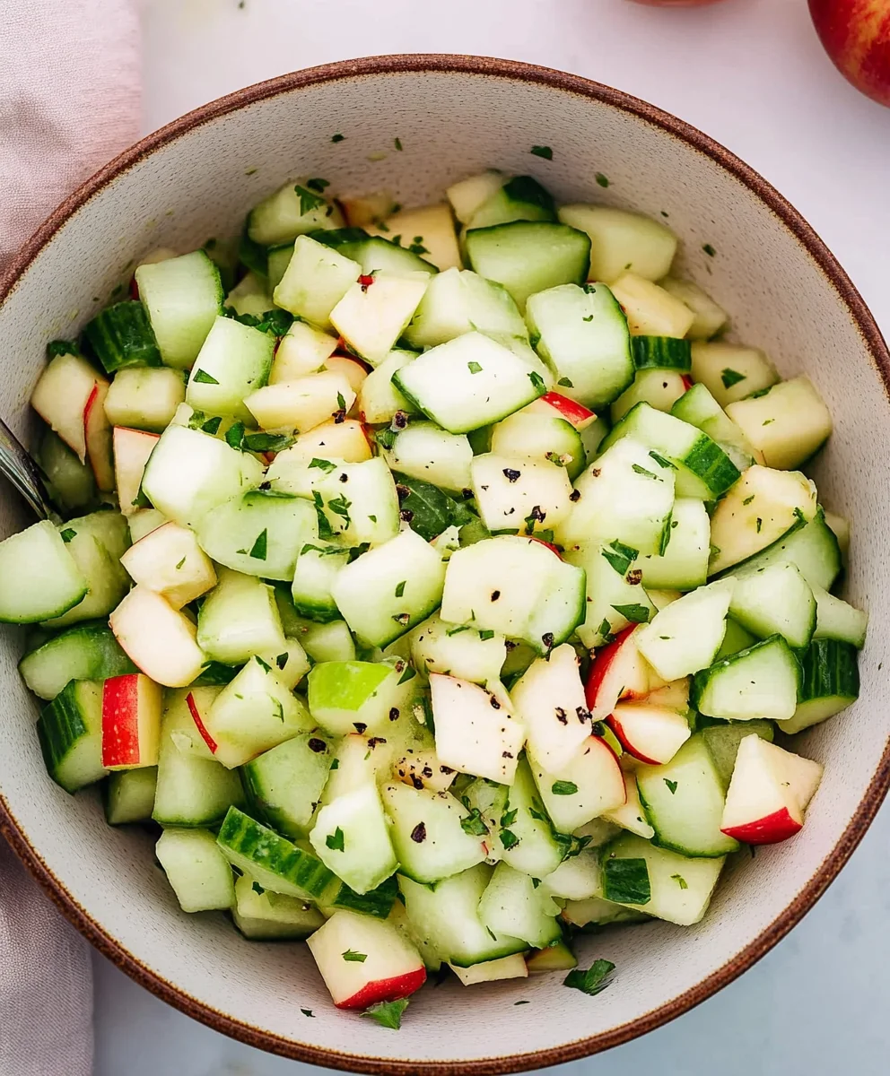 Image result for Cucumber Apple Salad - Best World Recipes