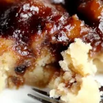 Traditional English Figgy Pudding with Dried Figs and Spices