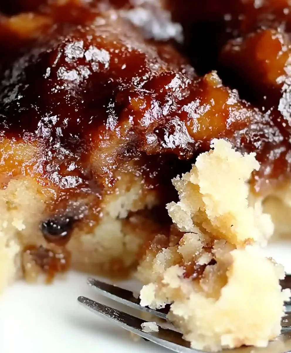 Traditional English Figgy Pudding with Dried Figs and Spices