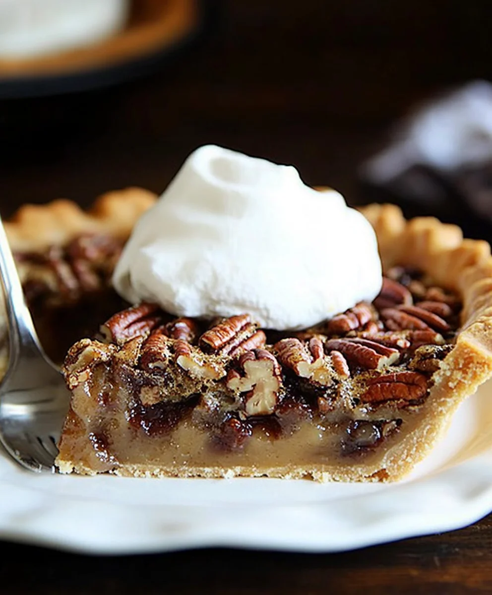 Traditional Kentucky Pecan Pie with Chocolate Chips
