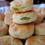 Savory Pickle Biscuits with a Fluffy Texture