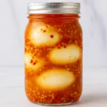 Zesty Kansas Bar-Style Pickled Eggs in Vinegar Brine