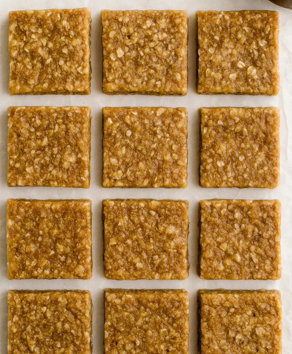 No-Bake Healthy Peanut Butter Oatmeal Bars for Snacks