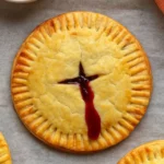 Cranberry Hand Pies with homemade cranberry filling