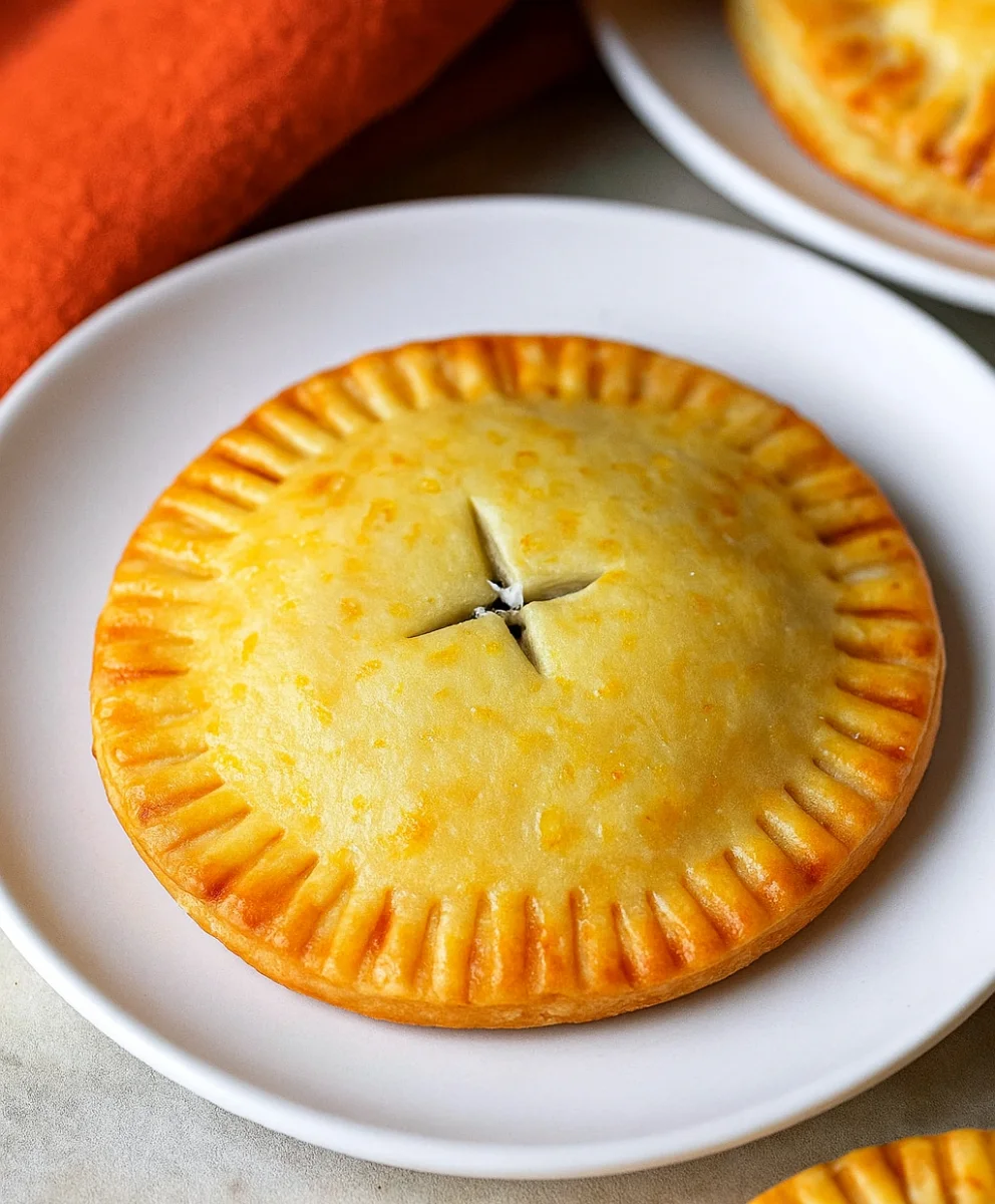 Flaky pastry cranberry hand pies for holiday desserts