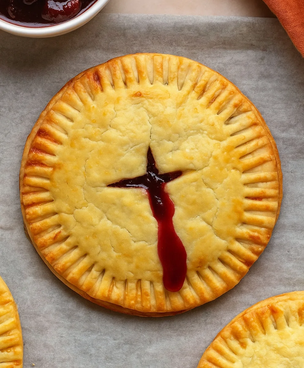 Cranberry Hand Pies with homemade cranberry filling