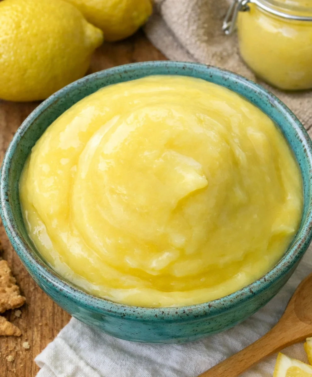 Quick Lemon Curd Recipe with Ingredients