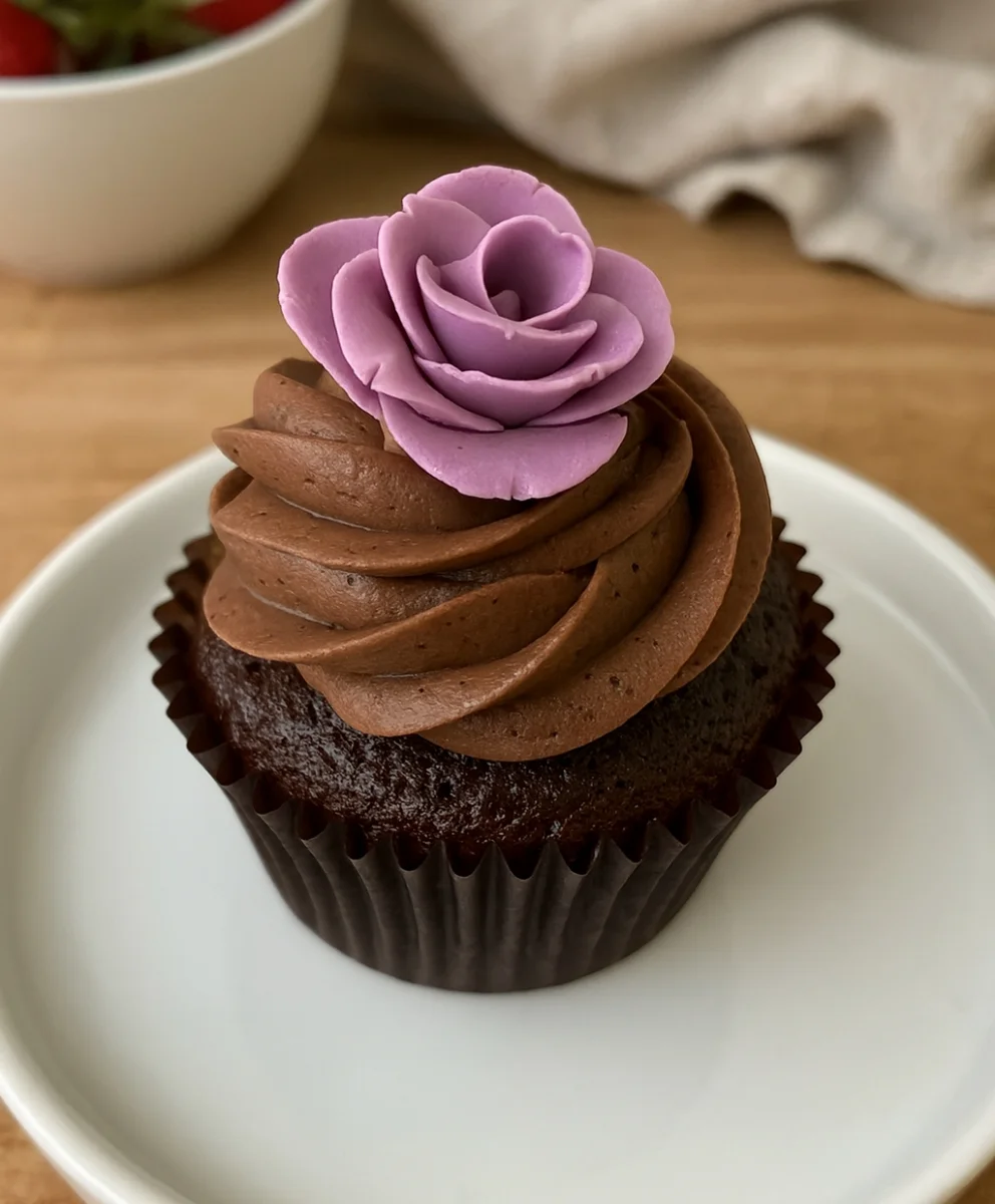 Delicious Chocolate Cupcakes with Buttercream Perfectly Chocolate Cupcakes with Rich Buttercream Frosting